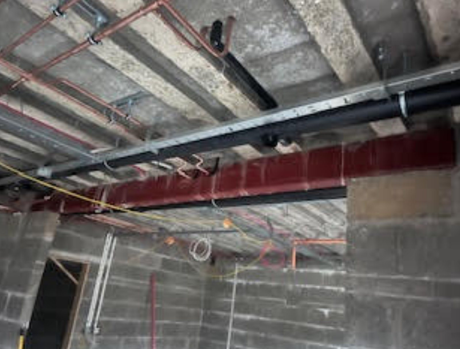 Fire stopping service installation